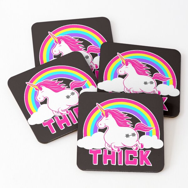 Item preview, thick girl, barbell unicorn, barbell girl, weightlifting girl designed and sold by Tim Addison.