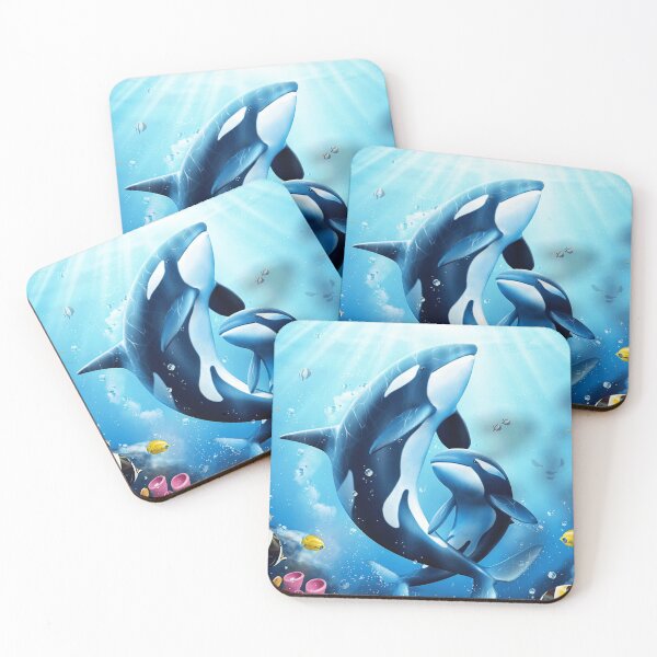 Item preview, Blue ocean dolphins designed and sold by Jessi Review.