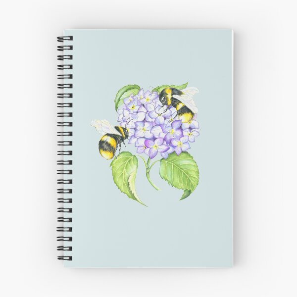 Item preview, Bumblebee on hydrangeas  designed and sold by ColorSplendor.