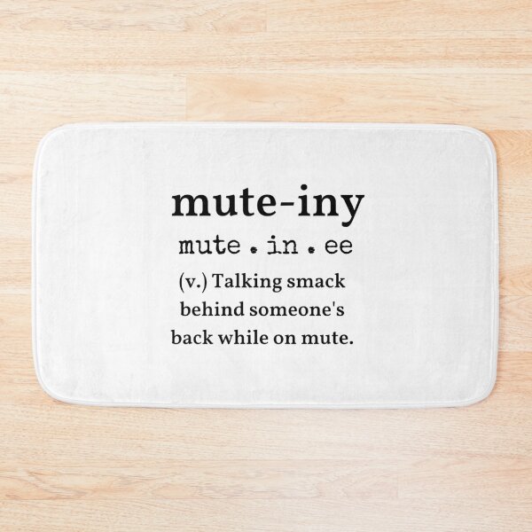 Item preview, Mute-Iny Definition | Zoom Design | Funny Zoom Shirt | Definition designed and sold by Presto Prints Design.
