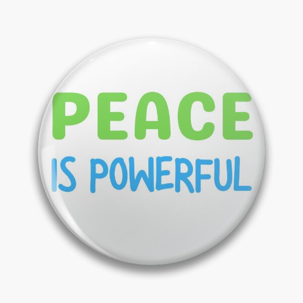 Item preview, Peace is Powerful designed and sold by kwbord.