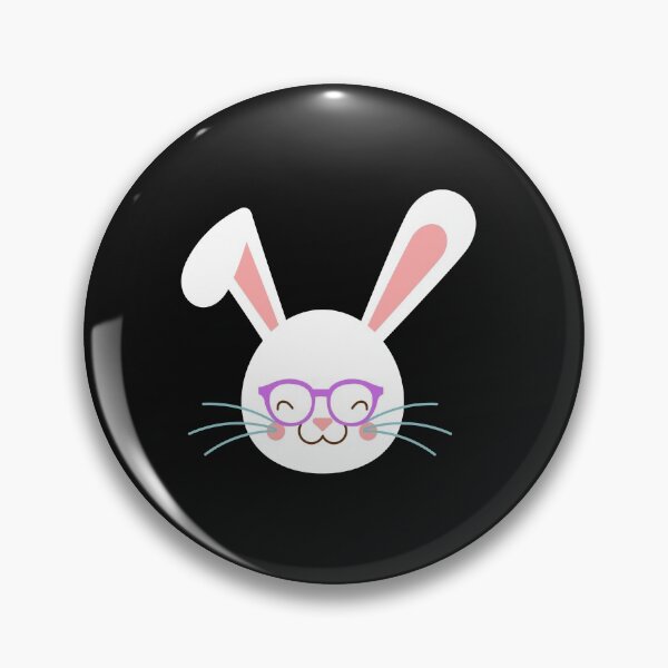 Item preview, Bunny With Glasses designed and sold by SportyDogShop.