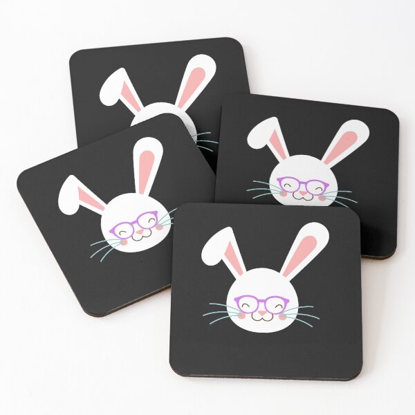Item preview, Bunny With Glasses designed and sold by SportyDogShop.