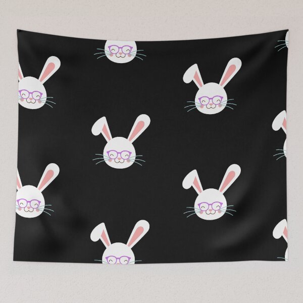 Item preview, Bunny With Glasses designed and sold by SportyDogShop.