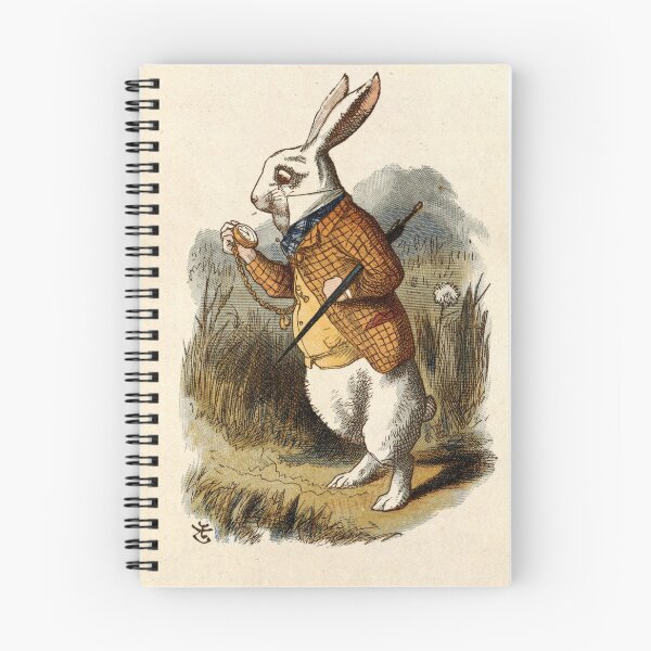Item preview, Cute Vintage Rabbit: The White Rabbit Sir John Tenniel designed and sold by The Great  Art.
