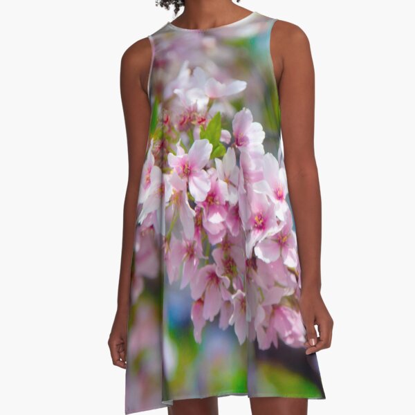 Sakura Sprinkles A-Line Dress