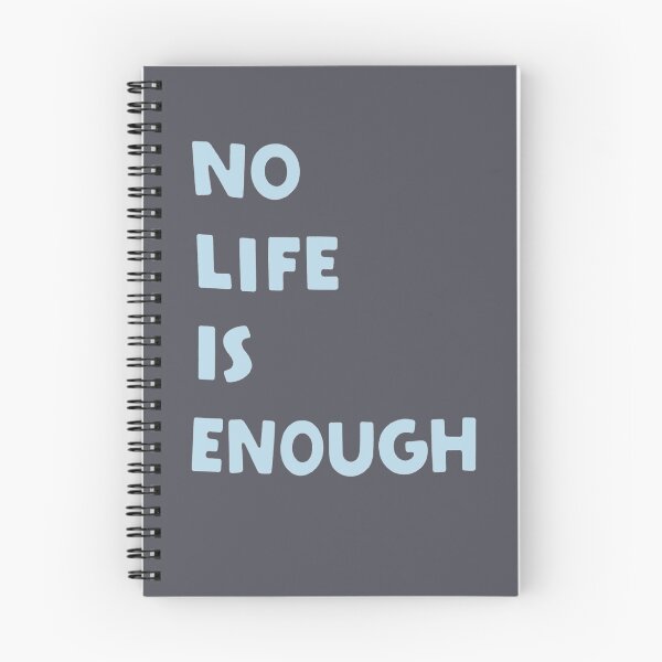 Item preview, No Life is Enough designed and sold by ZeroKara.