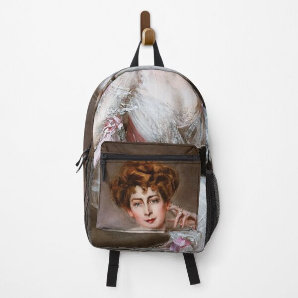 Item preview, Portrait Of Anna Elizabeth Hansen by Giovanni Boldini Fine Art Old Masters Reproduction designed and sold by Xzendor7 Digital Art Creations.