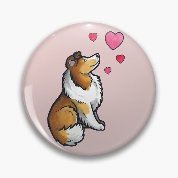 Item preview, Sheltie love designed and sold by animalartbyjess.