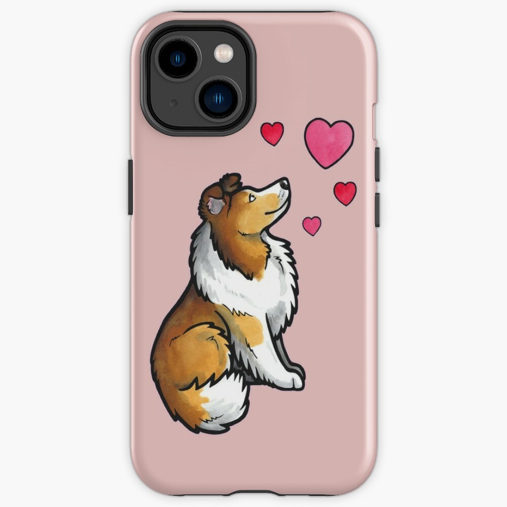 Disover Sheltie love | iPhone Case