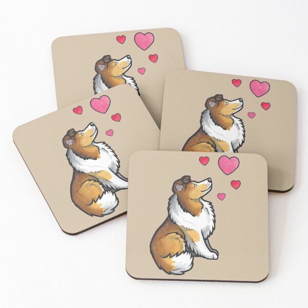 Item preview, Sheltie love designed and sold by animalartbyjess.
