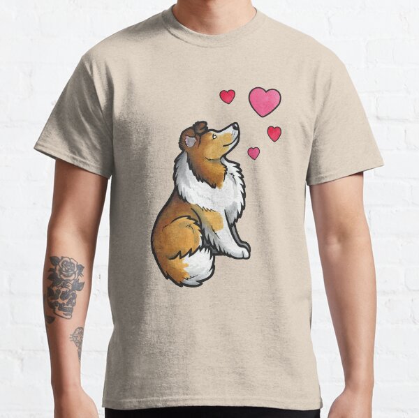 Sheltie love Classic T-Shirt