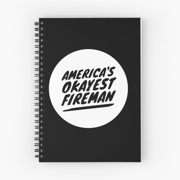 Item preview, America's okayest Fireman - funny paramedic emt designed and sold by JustSaiyan1.