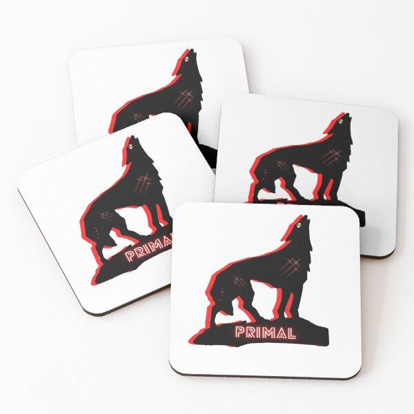 Artikelvorschau, Urwolf Werwolf Aufkleber Shirt Alpha Dominant entworfen und verkauft von ICRainbowMoons.