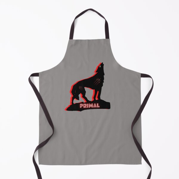 Aperçu de l'œuvre T-shirt autocollant loup primal loup-garou Alpha Dominant créée et vendue par ICRainbowMoons.