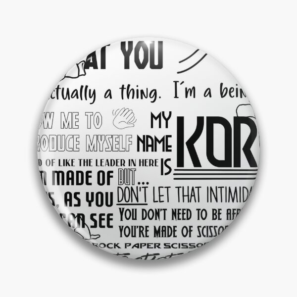 Item preview, Hi my name is Korg designed and sold by PLMDesigns.