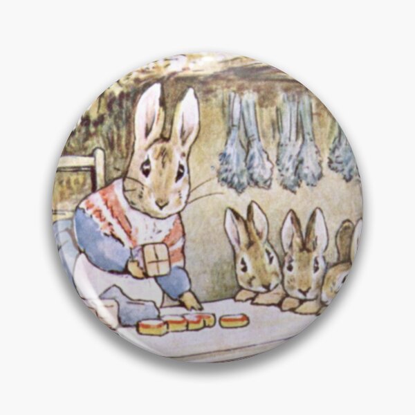 Item preview, Cute Vintage Rabbit: Peter Rabbit and Mother Bunny designed and sold by The Great  Art.