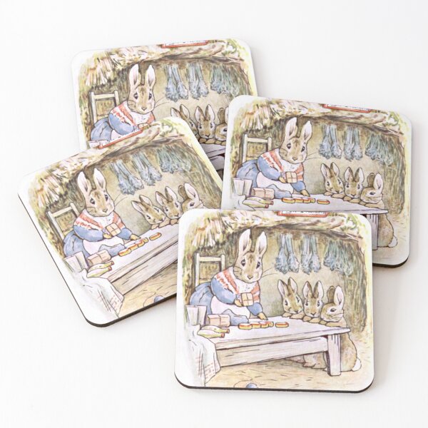 Item preview, Cute Vintage Rabbit: Peter Rabbit and Mother Bunny designed and sold by The Great  Art.