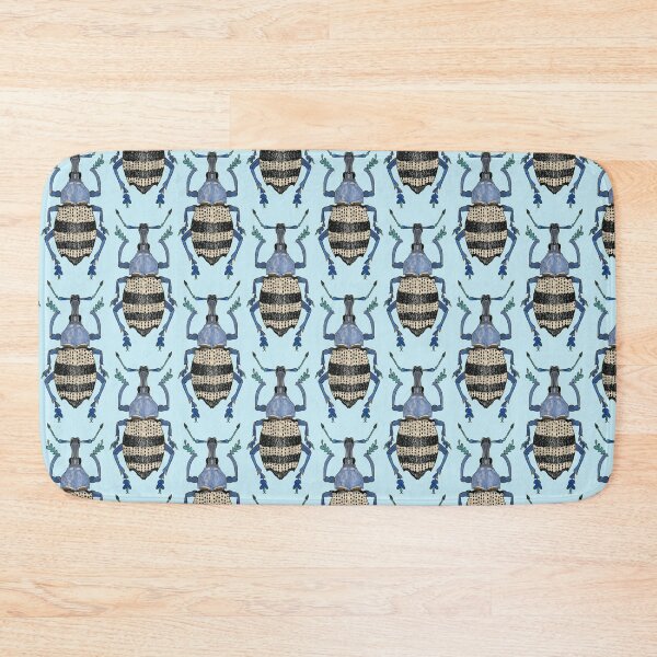 Item preview, Blue Weevil (Eupholus albofasciatus) designed and sold by beetlelady.