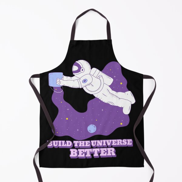 Item preview, Build The Universe Better, Astronaut Painting the Universe designed and sold by SquishStitches.