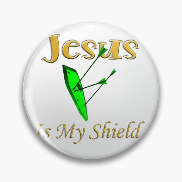 Artikelvorschau, Jesus ist mein Schild, mein Beschützer! entworfen und verkauft von Outside4Walls.