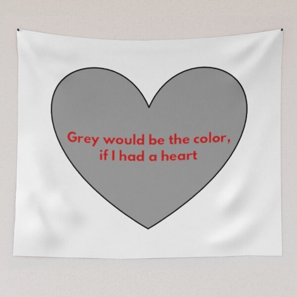 Item preview, Grey Heart (Version #1) designed and sold by UnicornPeeps.