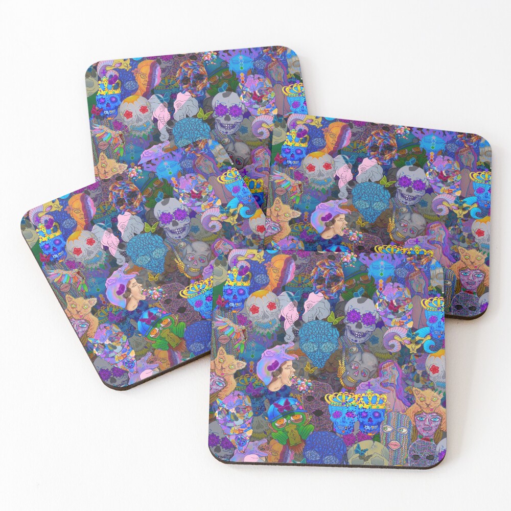 Item preview, Coasters (Set of 4) designed and sold by Cheevo.
