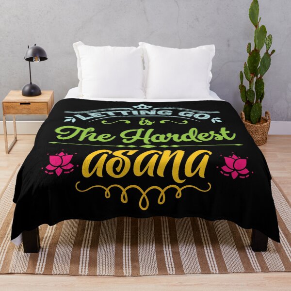 Item preview, Letting go is the hardest asana. designed and sold by Beefytee.