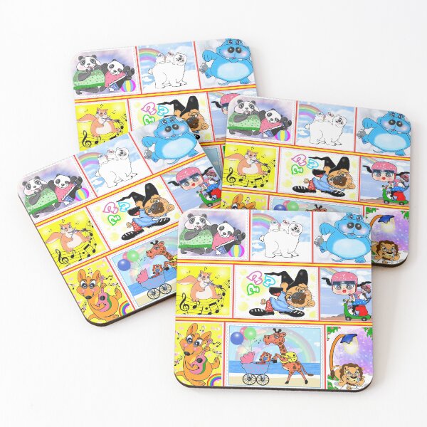 Item preview, Set of cute cartoon animals  designed and sold by Shirley cute art .