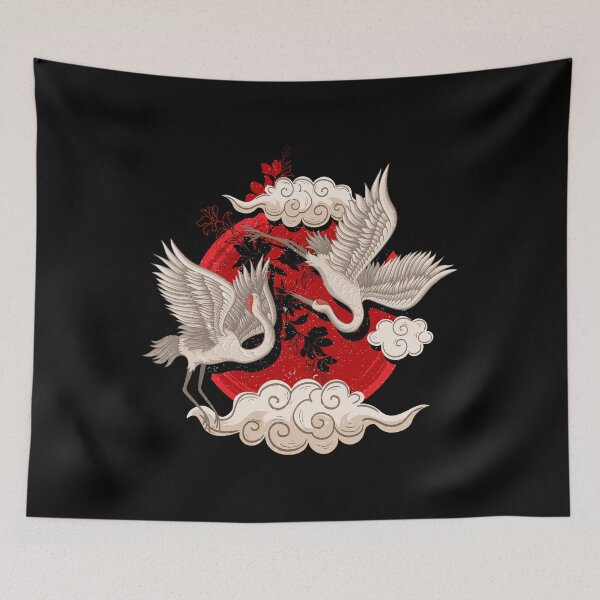 Item preview, White Crane Bird Kung Fu Asian Style Martial Arts Design  designed and sold by NomYen ..