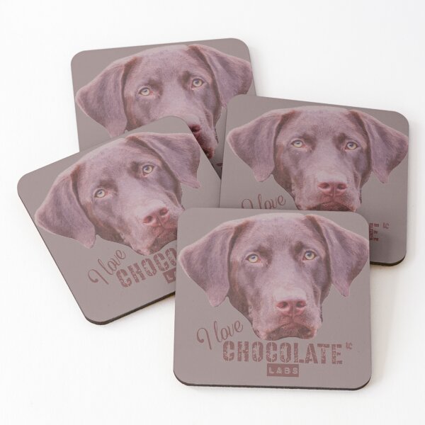 Item preview, I Love Chocolate Labs, Chocolate Labrador Decor, Chocolate Lab Gifts designed and sold by LifeCrush.