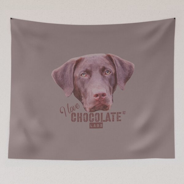 Item preview, I Love Chocolate Labs, Chocolate Labrador Decor, Chocolate Lab Gifts designed and sold by LifeCrush.