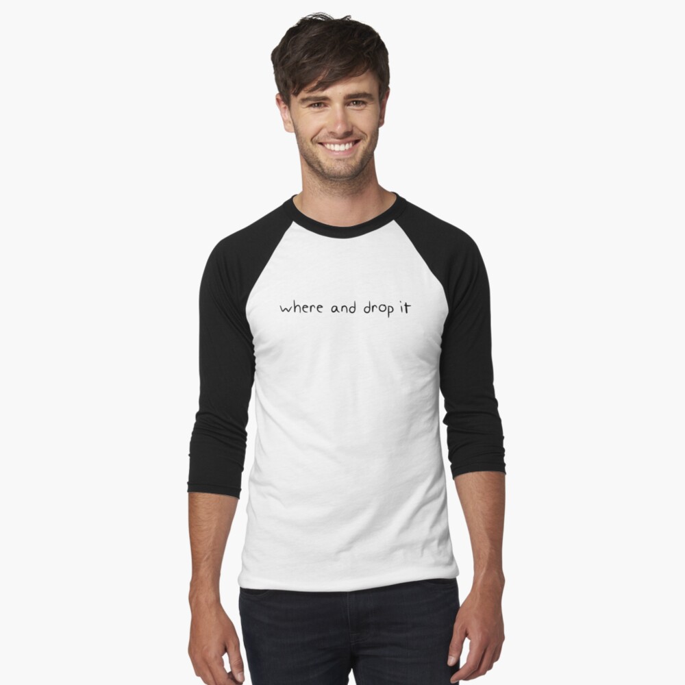 Item preview, Baseball ¾ Sleeve T-Shirt designed and sold by PrimeCrafts.