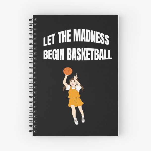 Item preview, Girl shooting Hoops - Let the Madness Begin  designed and sold by WowAllinOne.