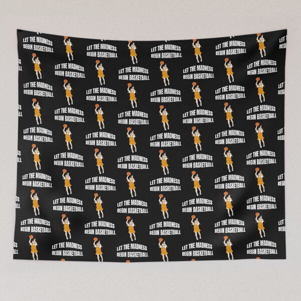 Item preview, Girl shooting Hoops - Let the Madness Begin  designed and sold by WowAllinOne.