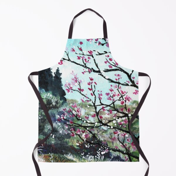 Item preview, Mountain Spring Blossom Scenery designed and sold by MariaCameliaArt.