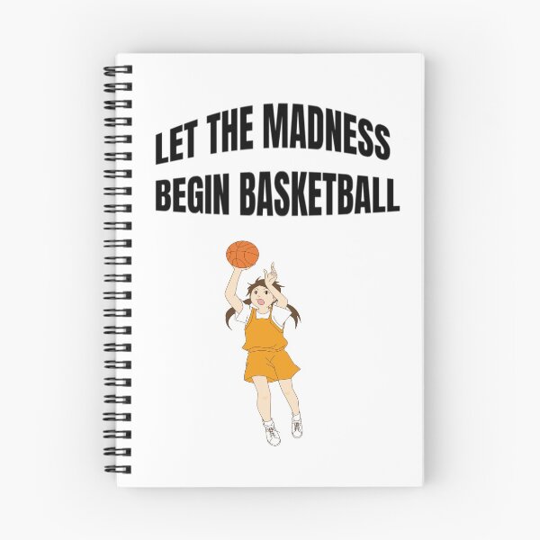Item preview, Girl shooting Hoops - Let the Madness Begin  designed and sold by WowAllinOne.