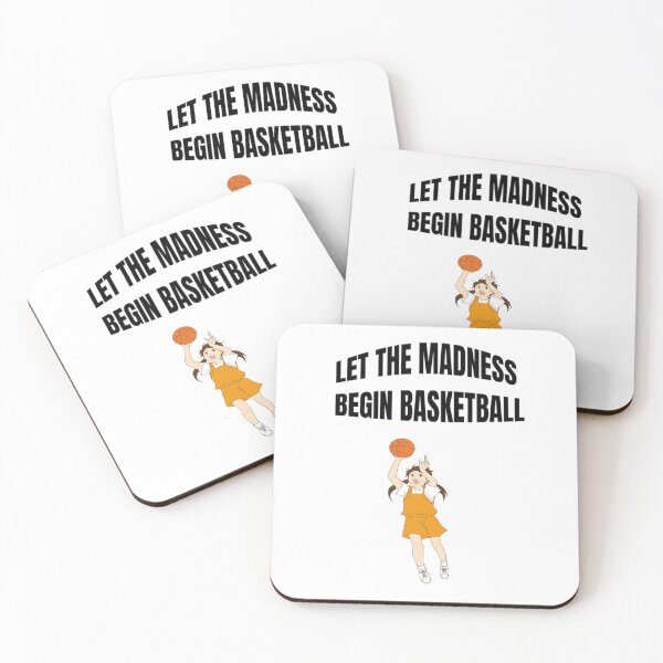 Item preview, Girl shooting Hoops - Let the Madness Begin  designed and sold by WowAllinOne.