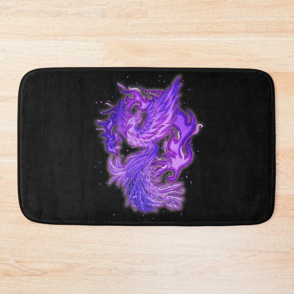 Item preview, Phoenix Bird Design With Purple Fire designed and sold by NomYen ..