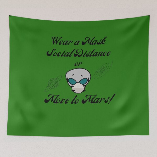Item preview, Wear a Face Mask, Social Distance designed and sold by passiveink.