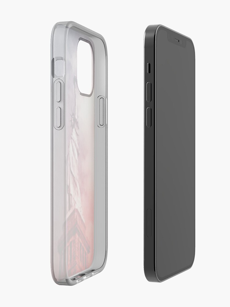 Alternate view of Patriotic Statue of Liberty iPhone Case & Cover
