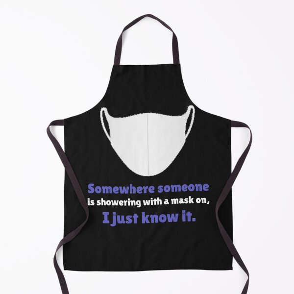 Item preview, Masked Shower Logic: A Splash of Dubious Wisdom designed and sold by DesignsbyLauri.