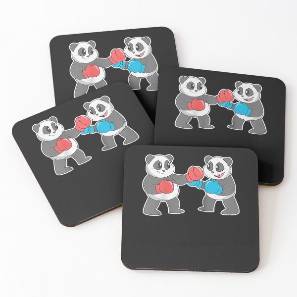 Item preview, Cute Boxing Pandas Sparring Match Boxer Bear Animal Lover designed and sold by SusanHoover.