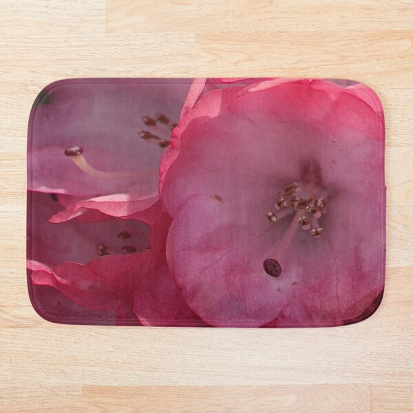 Rhododendron in Pink Bath Mat
