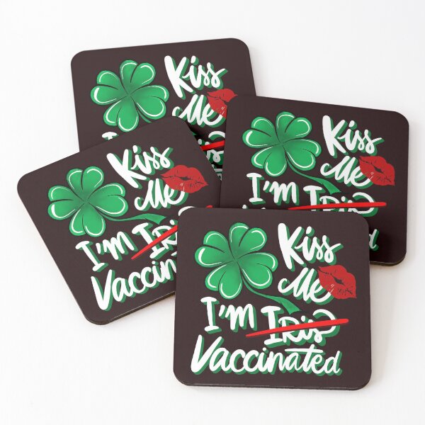Item preview, Kiss me I'm vaccinated! designed and sold by Thipakorn  Chinakhai.
