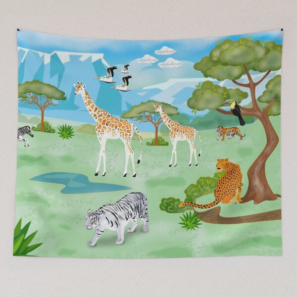 Item preview, Jungle Safari Landscape  designed and sold by MarcSabuncu.