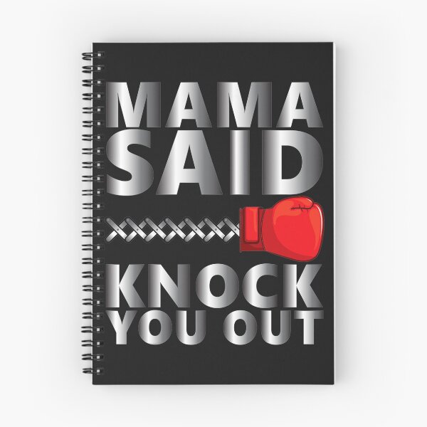 Artikelvorschau, Niedliche Box-TeesMama Said Knock You Out entworfen und verkauft von SusanHoover.