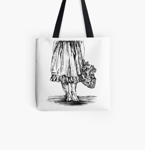 Anatomical Heart Tote Bags Redbubble