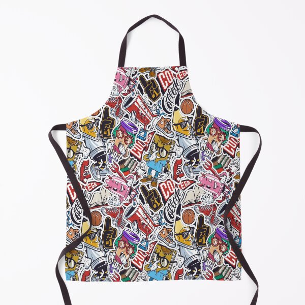 Item preview, Vintage College Colorful Seamless Pattern designed and sold by mehdi-bianco.