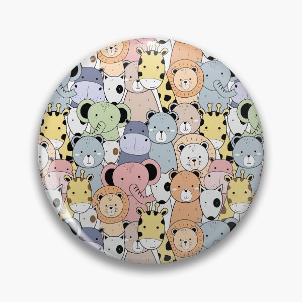 Item preview, cartoon doodle Cute animals designed and sold by della95.